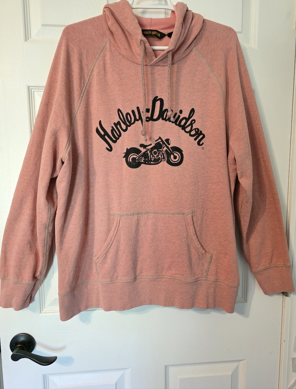 Harley-Davidson Pink Coral Women's Hooded Sweatshirt